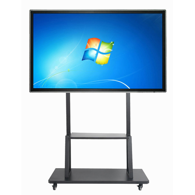 32-98寸電視掛架教學(xué)會議幼兒園觸摸屏一體機(jī)移動落地架友凡YCZX使用指南